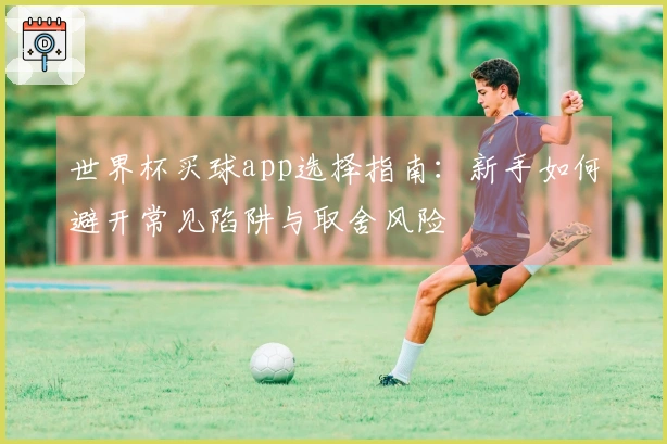 世界杯买球app选择指南：新手如何避开常见陷阱与取舍风险