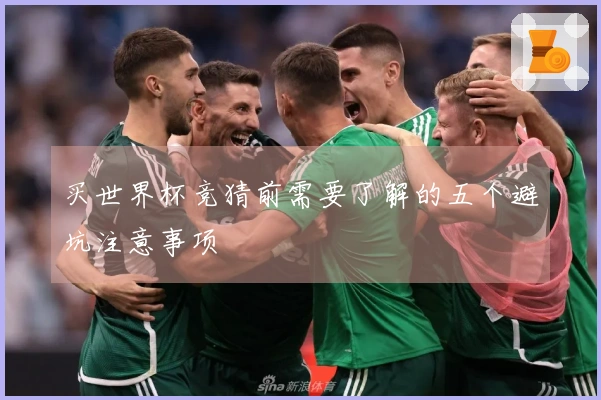 买世界杯竞猜前需要了解的五个避坑注意事项